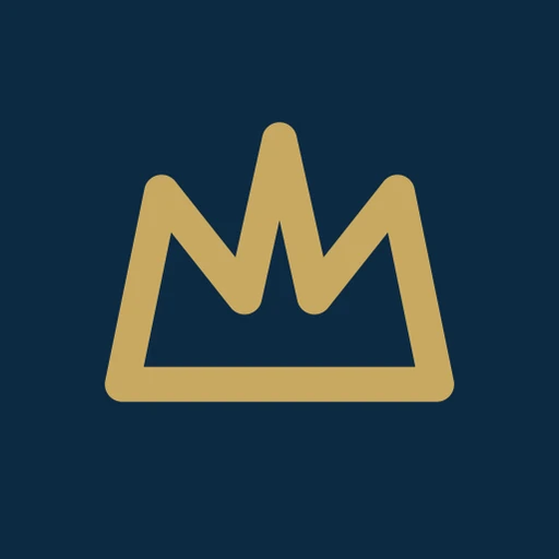 Das Zeichen im Browser-Reiter: die goldene Krone auf dunklem Blau.